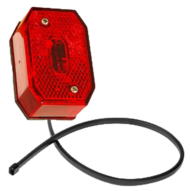 [316509067] Feu de position 12V rouge Aspöck Flexipoint