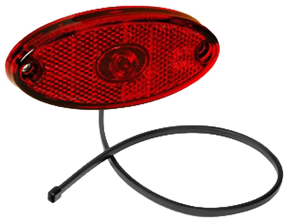 [014000452] LED Positionsleuchte Flatpoint II rot 12V