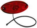 LED Positionsleuchte Flatpoint II rot 12V