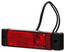 LED Positionsleuchte WAS 45S 12/24V  rot