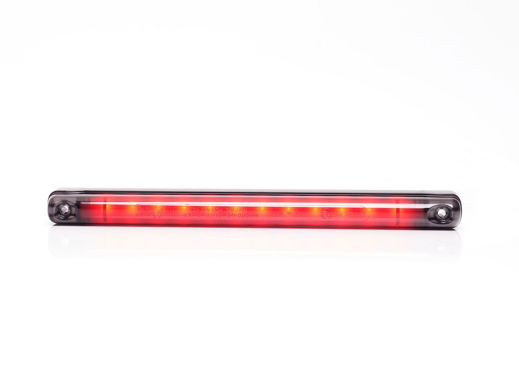 LED Positionsleuchte WAS 274 Black 12/24V rot