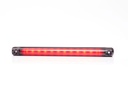 LED Positionsleuchte WAS 274 Black 12/24V rot