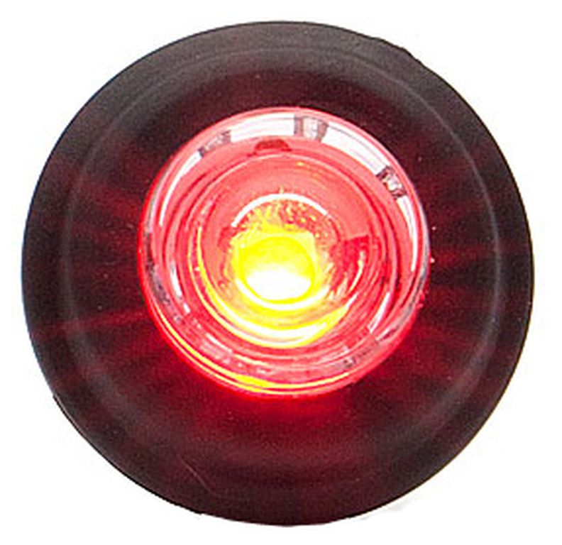 [01456690] LED Positionsleuchte WAS 80 12/24V  rot