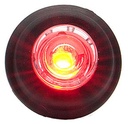 LED Positionsleuchte WAS 80 12/24V  rot