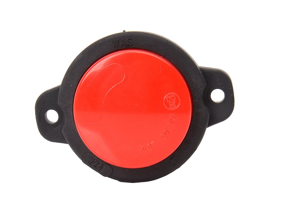 [02.100.128] LED feu de position WAS 24 12/24V  rouge NEON