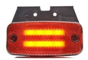 LED feu de position WAS 158 12/24V  rot Neon