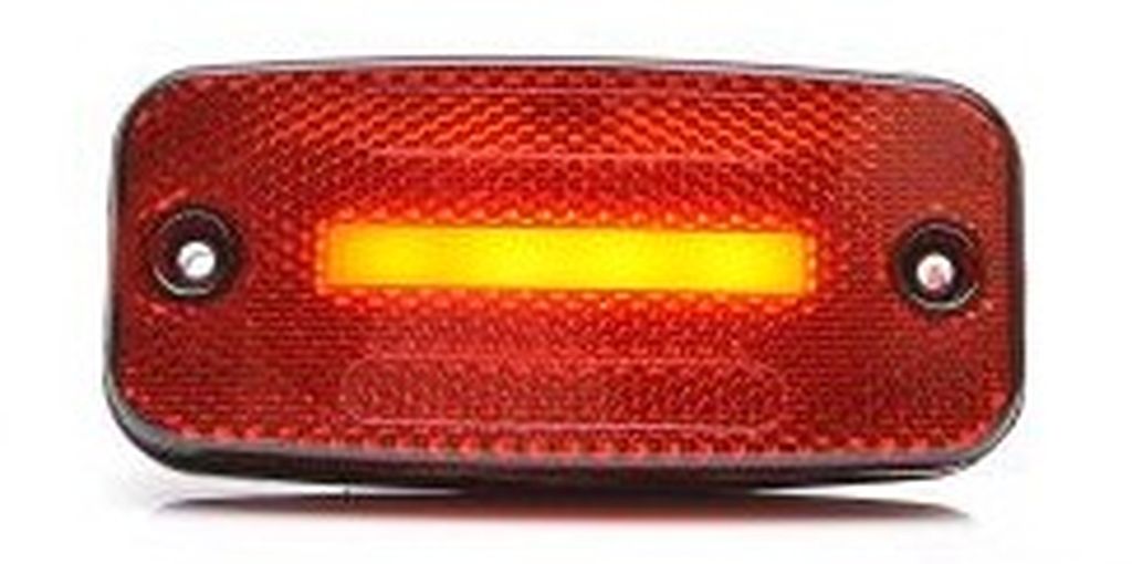 LED Positionsleuchte WAS 157 12/24V  rot Neon
