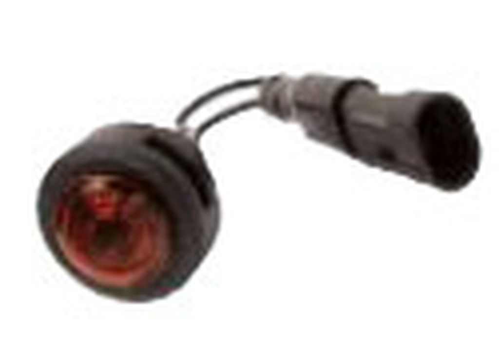 LED Positionsleuchte Rubbolite/ Truck- Lite 12/24V rot
