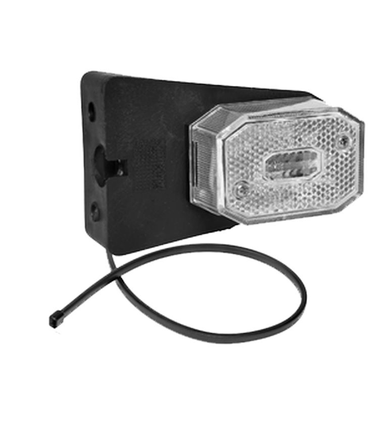 [014000359] Feu de position 12V blanc Aspöck Flexipoint