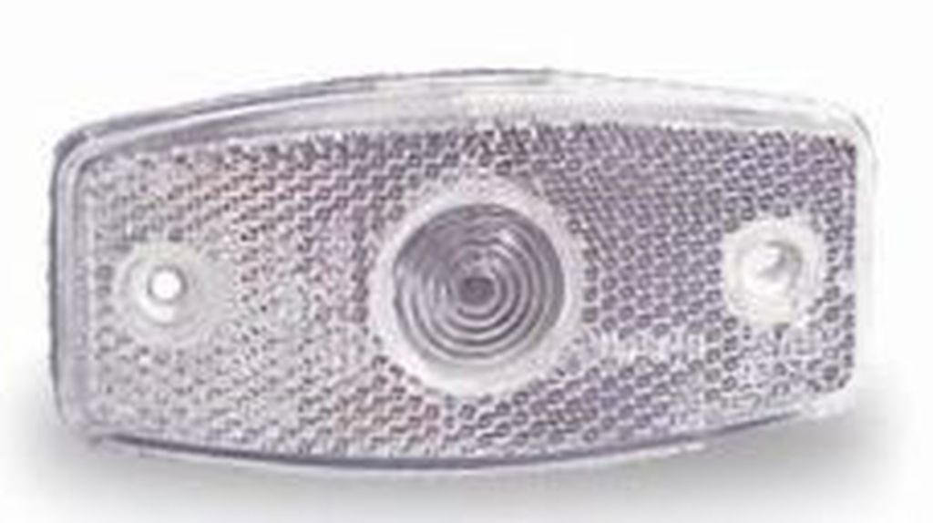 feu position blanc avec catadioptre JOKON 100 x 45 mm