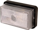 Feu de position Rubbolite blanc  12-24V