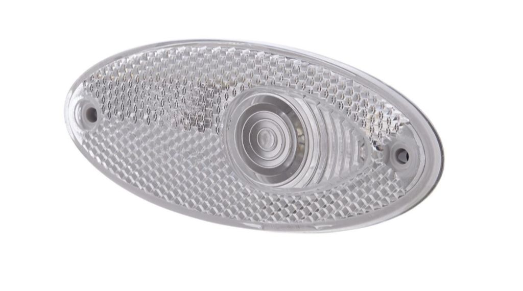 [2PG964295011] Positionsleuchte Hella weiss mit Rückstrahler 12V