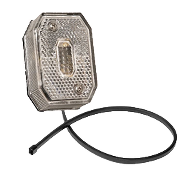 [316500217] Feu de position 12V blanc Aspöck Flexipoint