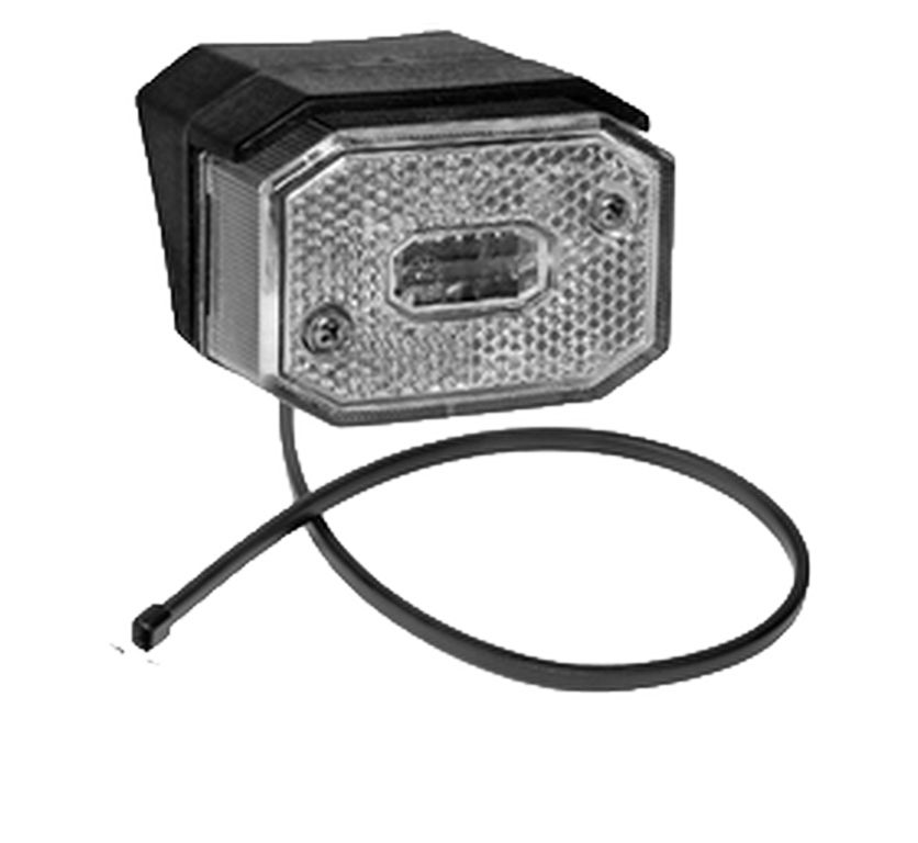 Feu de position 12V blanc Aspöck Flexipoint