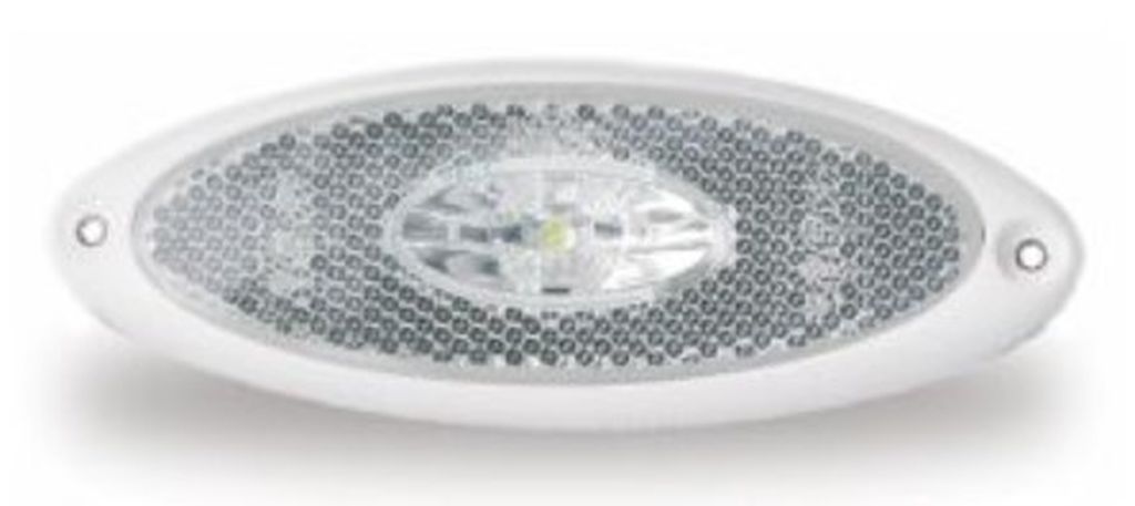 [11.1016.000] LED Positionsleuchte Jokon (15)  weiss PLR2010  12V