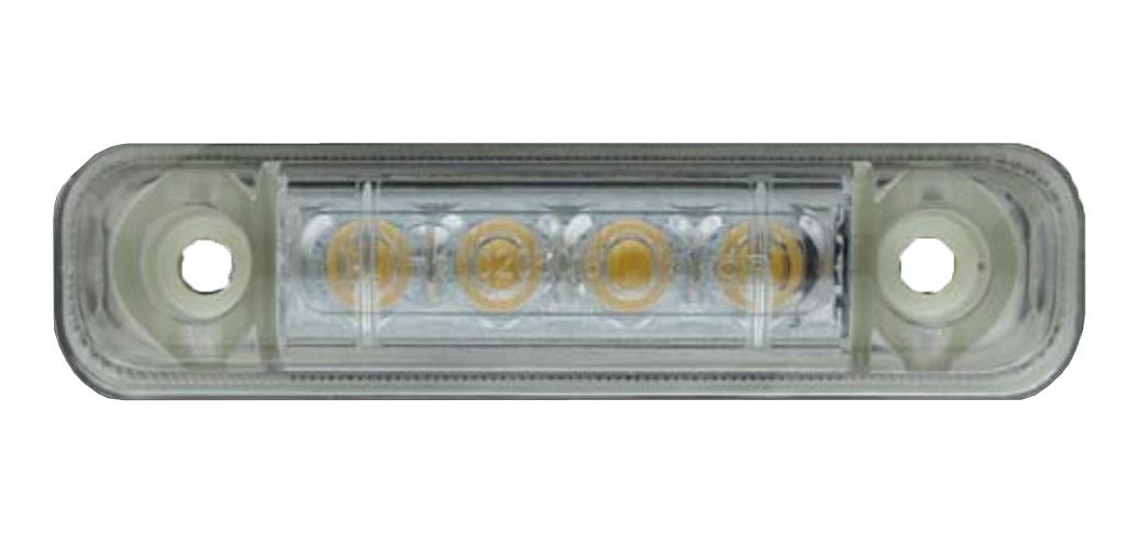 [13.5021.000] LED feu de position Jokon   4  transparent PL24-2 12V