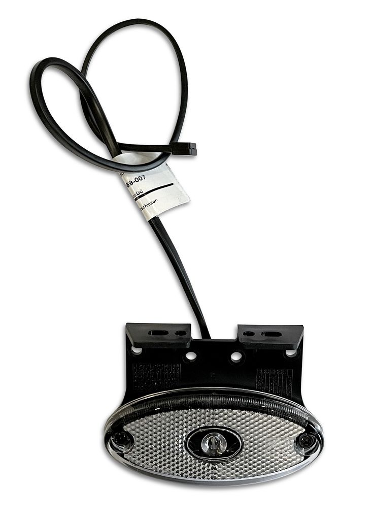 [31-6969-007] LED Positionsleuchte Flatpoint II weiss 12V