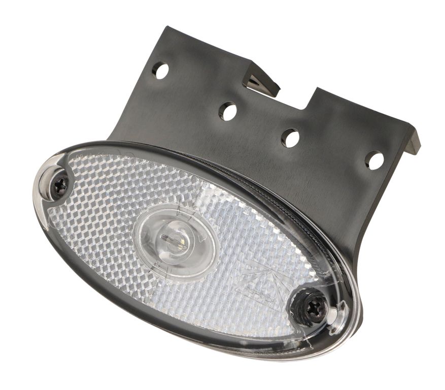 LED Positionsleuchte Flatpoint II weiss 12V