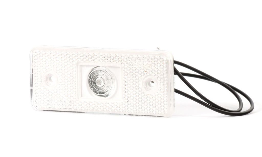 [01451052] LED Positionsleuchte WAS 17D 12/24V weiss