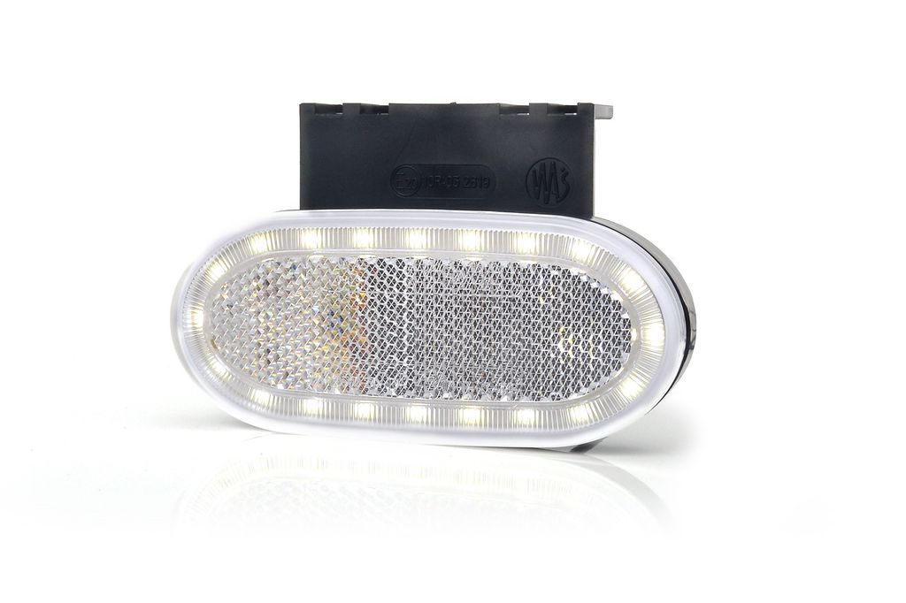 [01451972] LED Positionsleuchte WAS 12/24V weiss