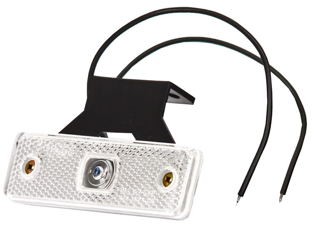 [01452197] LED Positionsleuchte WAS 12/24V weiss