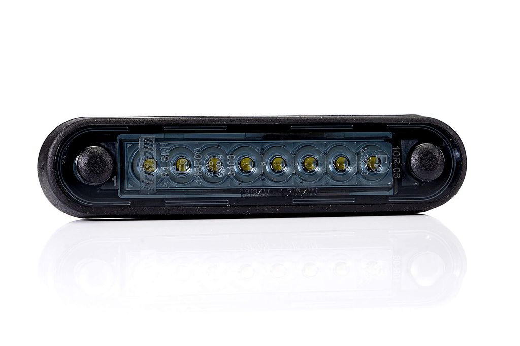 [01452265] LED Positionsleuchte Fristom FT-073  Long 12/36V weiss
