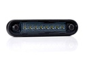 LED feu de position Fristom FT-073 Long, 12/36V, blanc