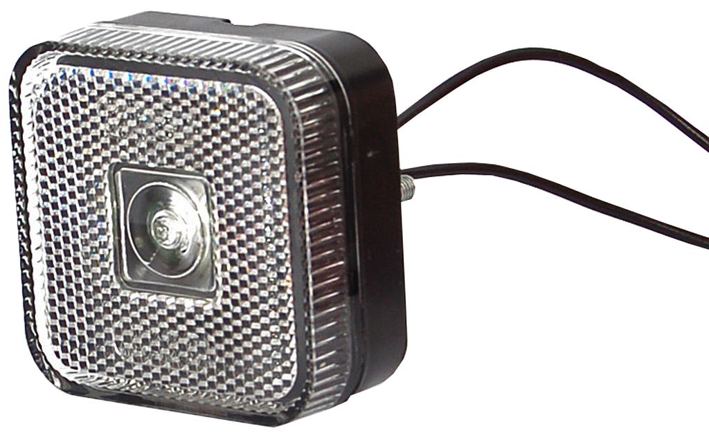 [01452303] LED Positionsleuchte WAS 63-1 12/24V weiss