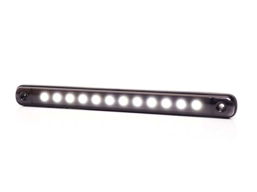 Feu de position LED WAS 276 Black 12/24V blanc