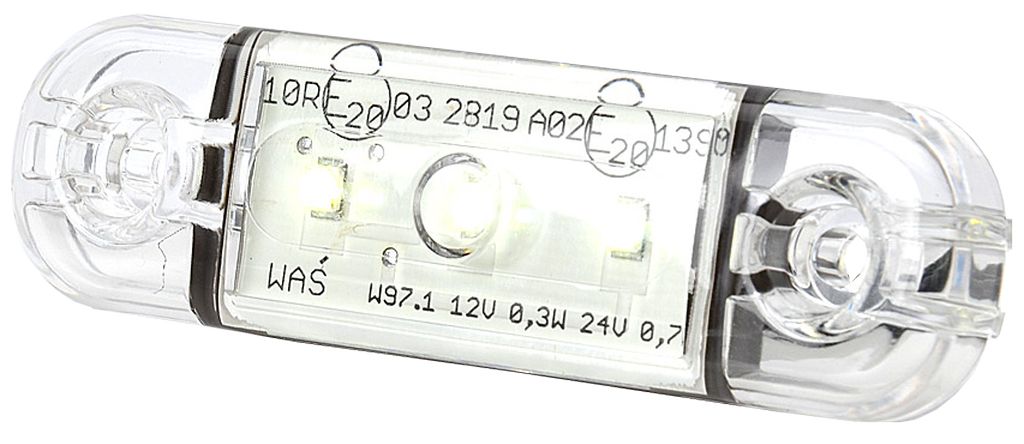 [01452831] LED Positionsleuchte WAS 97-2  12/24V  3LED