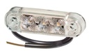 LED Positionsleuchte PRO-SLIM weiss 24V