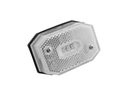 LED Positionsleuchte Fristom FT-001 weiss 12-24V