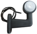 LED Positionsleuchte WAS 21.2.1  12/24V weiss links