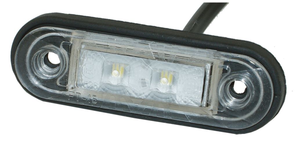 [145015] Feu de position LED Fristom FT-015B blanc, 12–24 V
