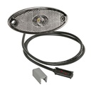 LED feu de position Flatpoint II weiss 24V