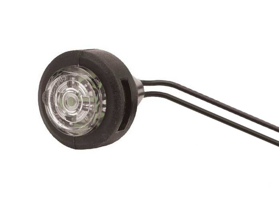 [856.01.05] LED feu de position Rubbolite blanc 12/24V