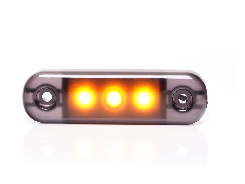 [01452336] LED Seitenmarkierleuchte WAS 275-1 Black 12/24V