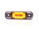 LED Seitenmarkierleuchte WAS 275-2 Black 12/24V