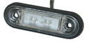 LED feu de gabarit latéral Fristom FT-015Z,  jaune, 12–24 V