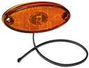 LED feu de position latéral Flatpoint II jaune  12/24V