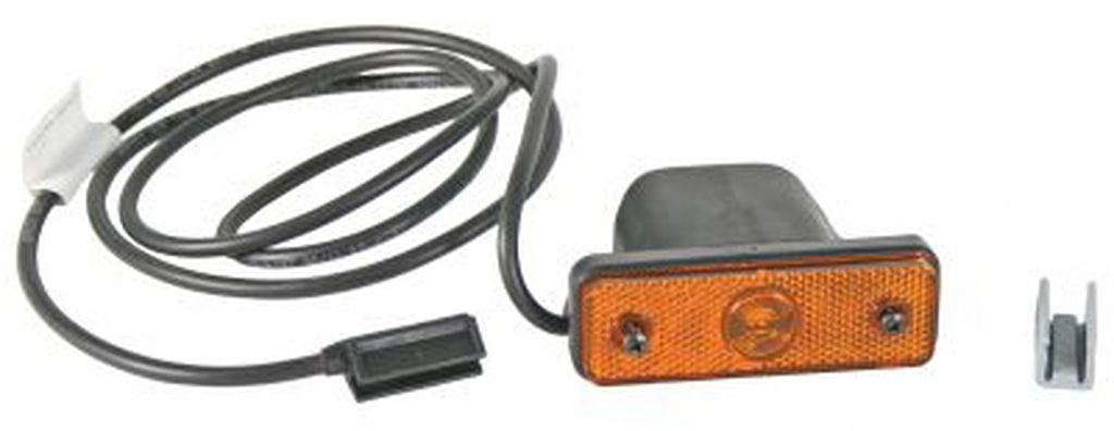 LED Seitenmarkierleuchte Flatpoint (7) gelb 24V