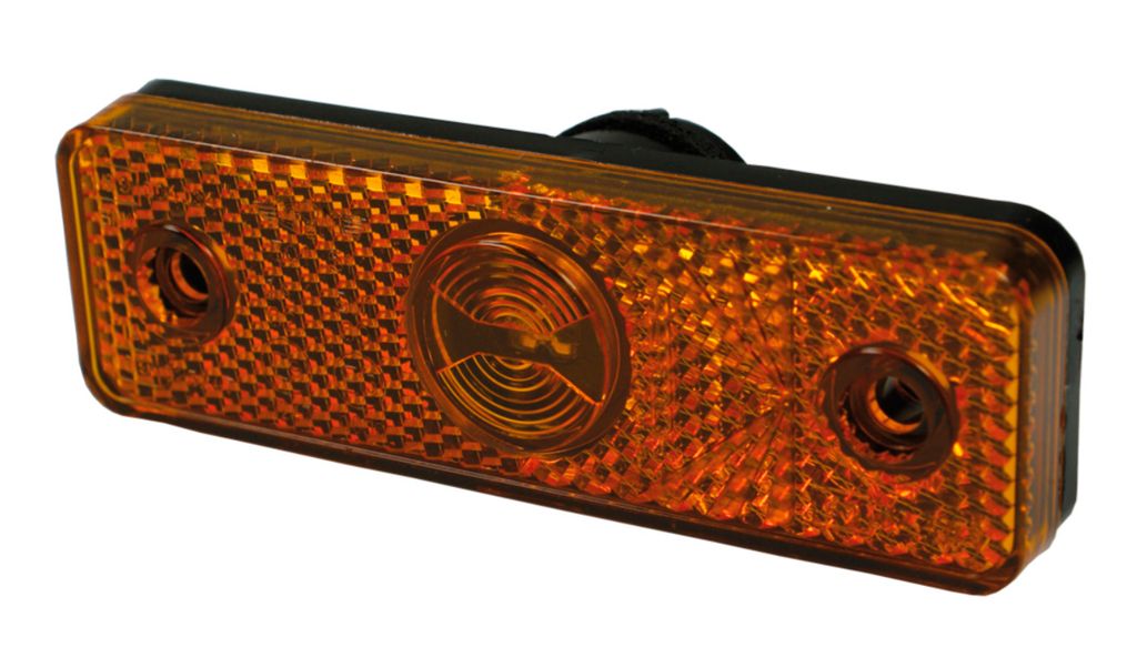 LED feu de position latéral Flatpoint (1) jaune 24V