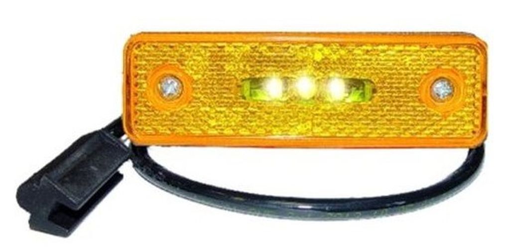 [40.157.601] LED Seitenmarkierleuchte Proplast 24V gelb
