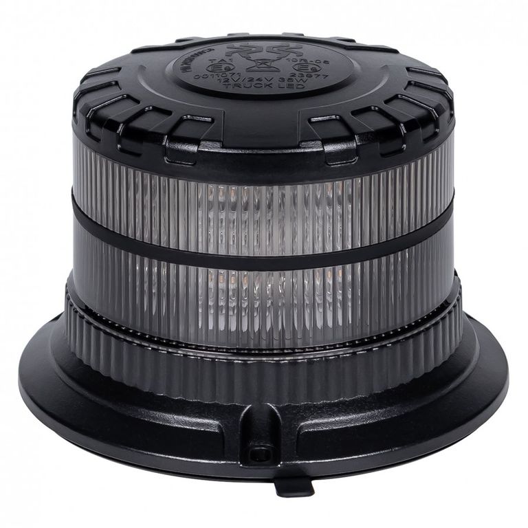 [01450850] LED Rundumleuchte 12/24V Black Edition
