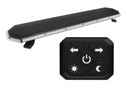LED Lightbar 614 x 218 x 25, 12/24V gelb 24"