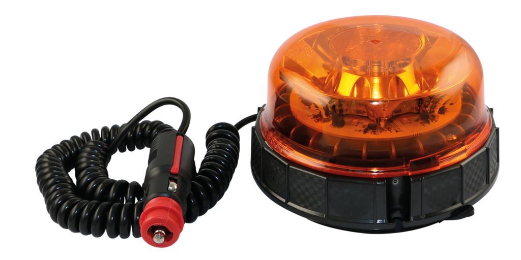 Flash et gyrophare à LED Pegasus 12/24V Ø 143