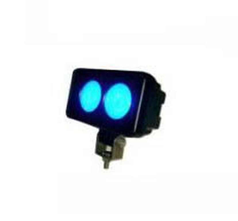 LED Fahrweg Warnleuchte 10 - 60V blau