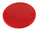 Catadioptre rouge rond