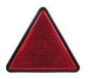 Catadioptre rouge avec 2 trous de fixation