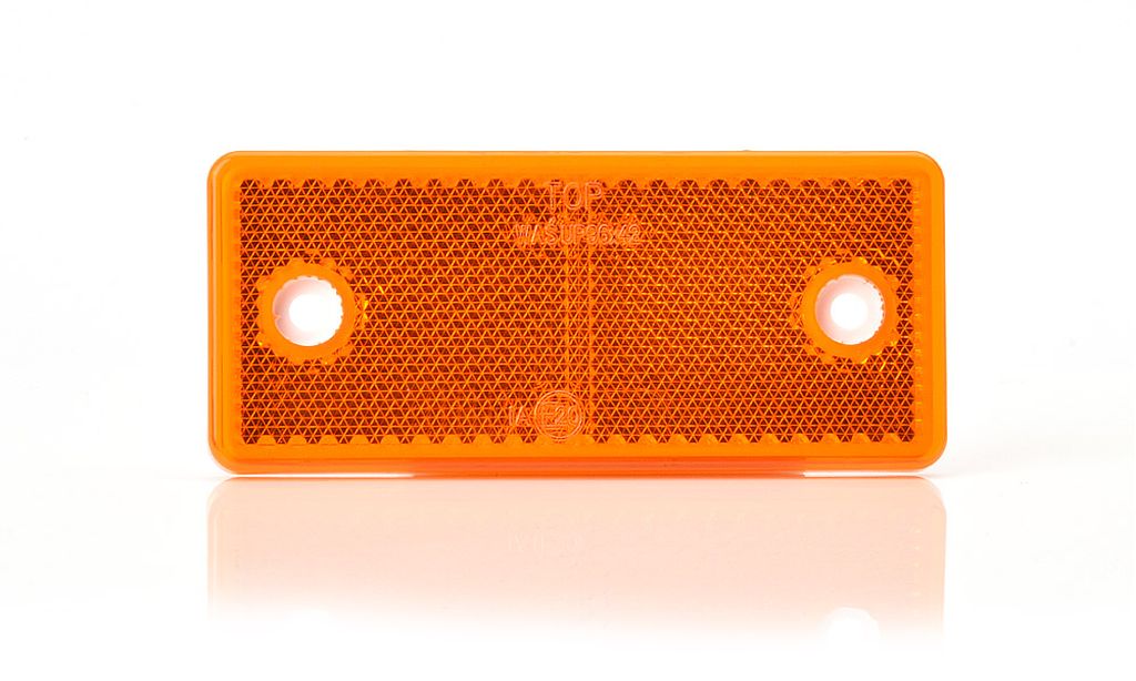 Rückstrahler gelb 96 x 42mm  (521.02)